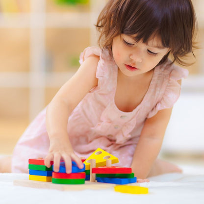 Geometric Sorting Board - The Nurturing Nook