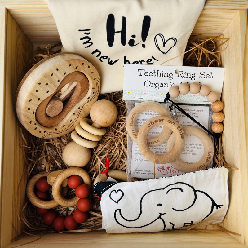 Bundle of Joy: Montessori Gift Box for Newborns (0-6 months)