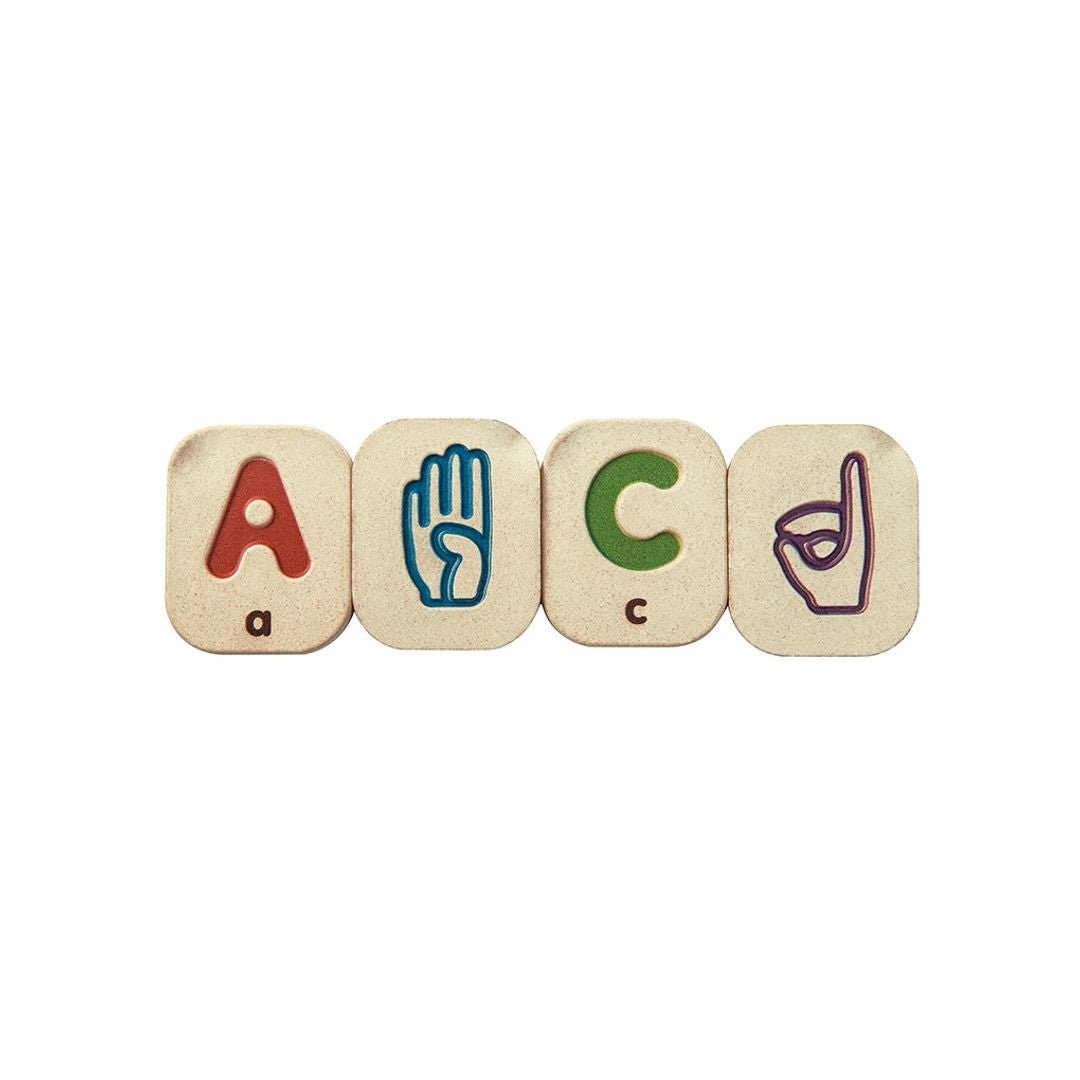 Hand Sign Alphabet A - Z - The Nurturing Nook