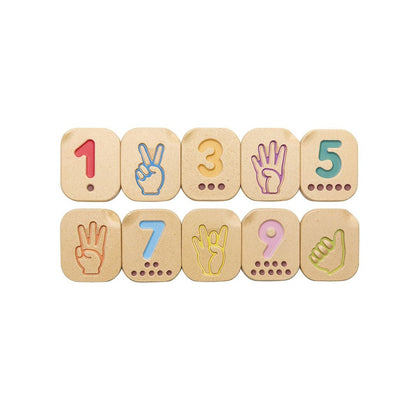 Hand Sign Numbers 1 - 10 - The Nurturing Nook