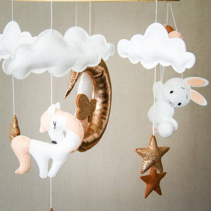 Handmade Baby Mobile | Dream - The Nurturing Nook