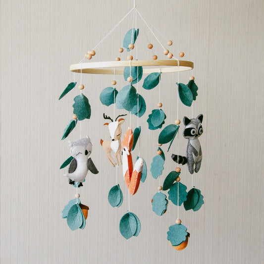 Handmade Baby Mobile | Forest - The Nurturing Nook