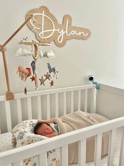 Handmade Baby Mobile | Safari - The Nurturing Nook