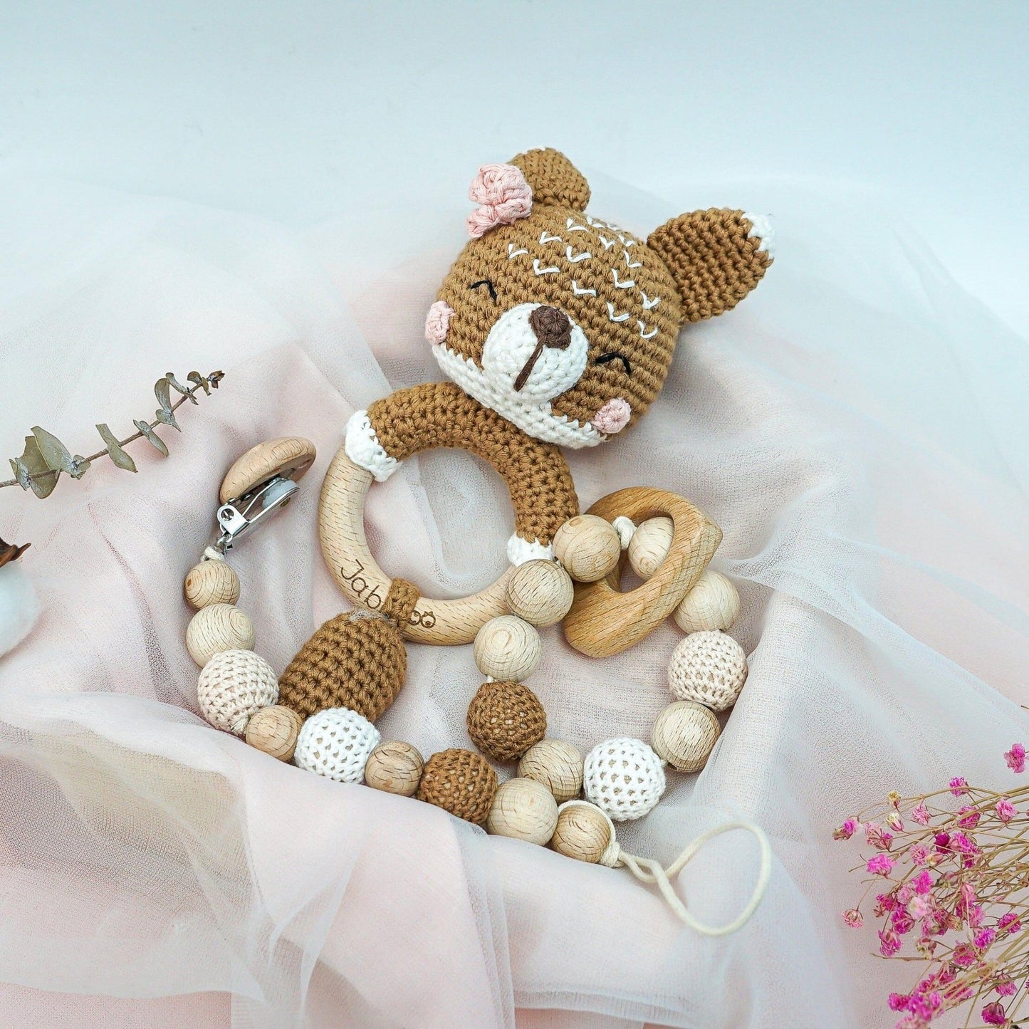 Handmade Fox Crochet Set - The Nurturing Nook