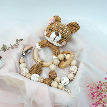 Handmade Fox Crochet Set - The Nurturing Nook