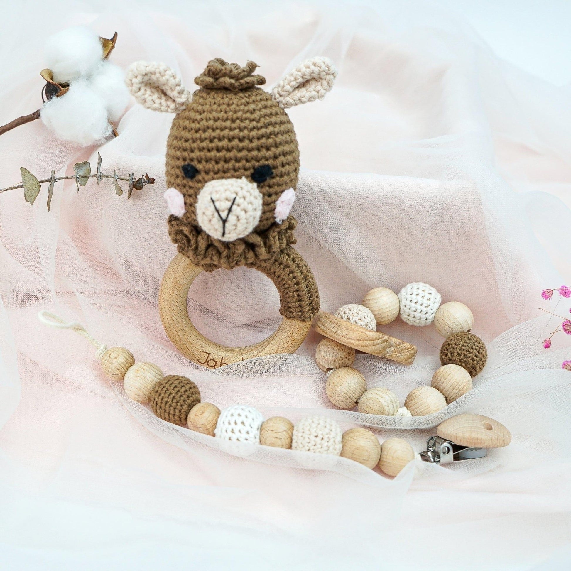 Handmade Llama Crochet Set - The Nurturing Nook
