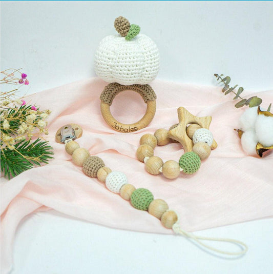 Handmade Pumpkin Crochet Set - The Nurturing Nook