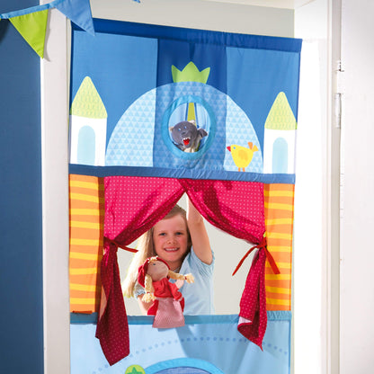 Hanging Doorway Puppet Theater - The Nurturing Nook