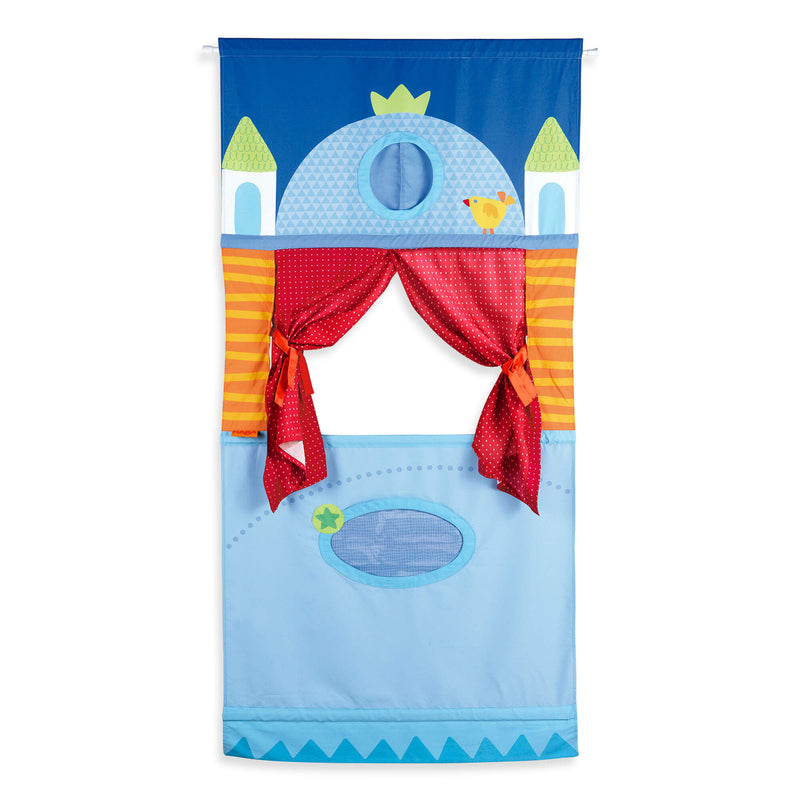 Hanging doorway puppet theater