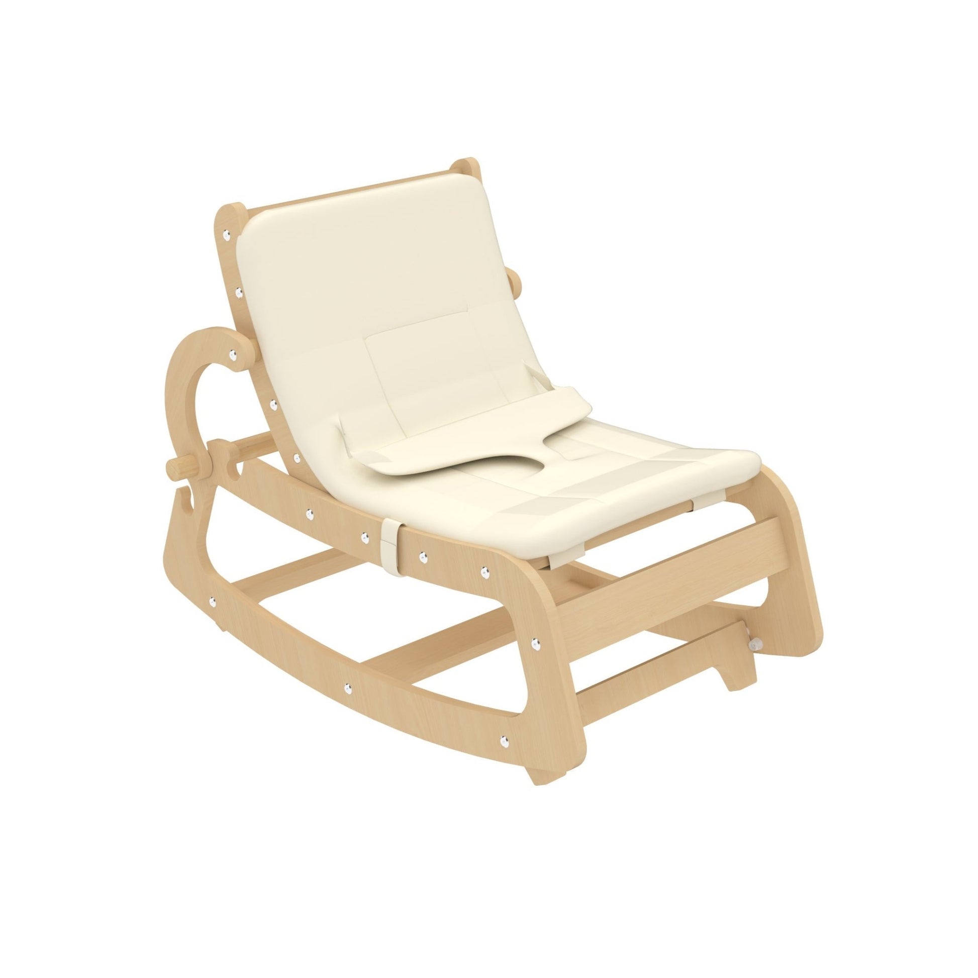 Hemlock – premium wooden baby rocker for soothing sleep - The Nurturing Nook
