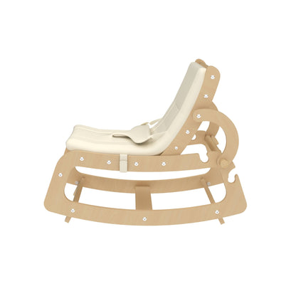 Hemlock – premium wooden baby rocker for soothing sleep - The Nurturing Nook