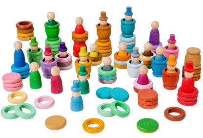 **Pre-Order (Ships in 1-2 Weeks)**108 Pieces Four Seasons Nins Figure Set