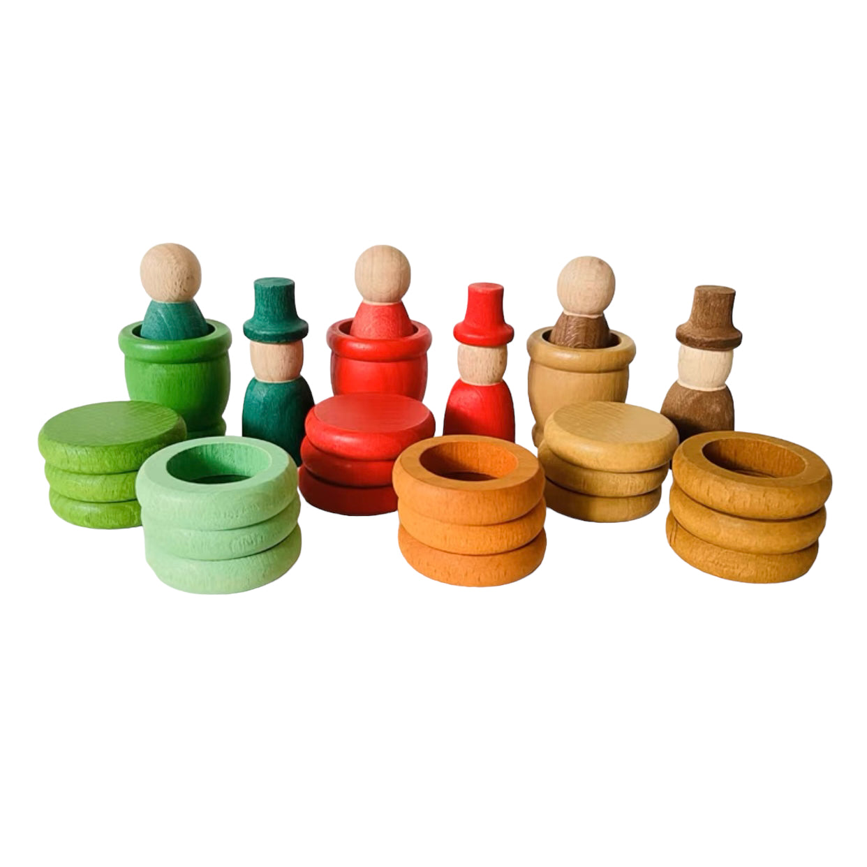 **Pre-Order (Ships in 1-2 Weeks)**108 Pieces Four Seasons Nins Figure Set