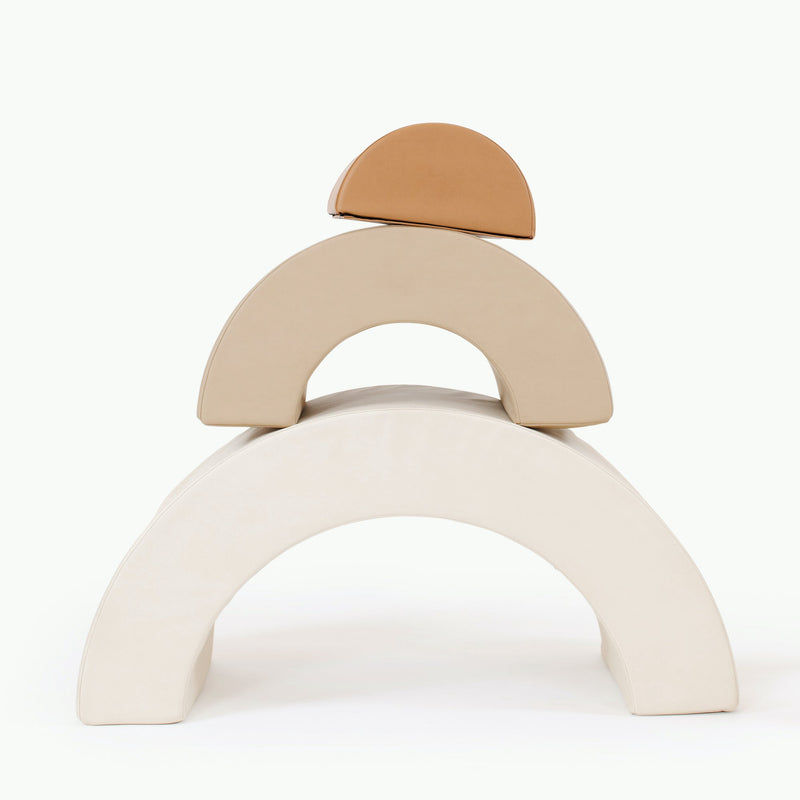 Indoor seesaw climber set