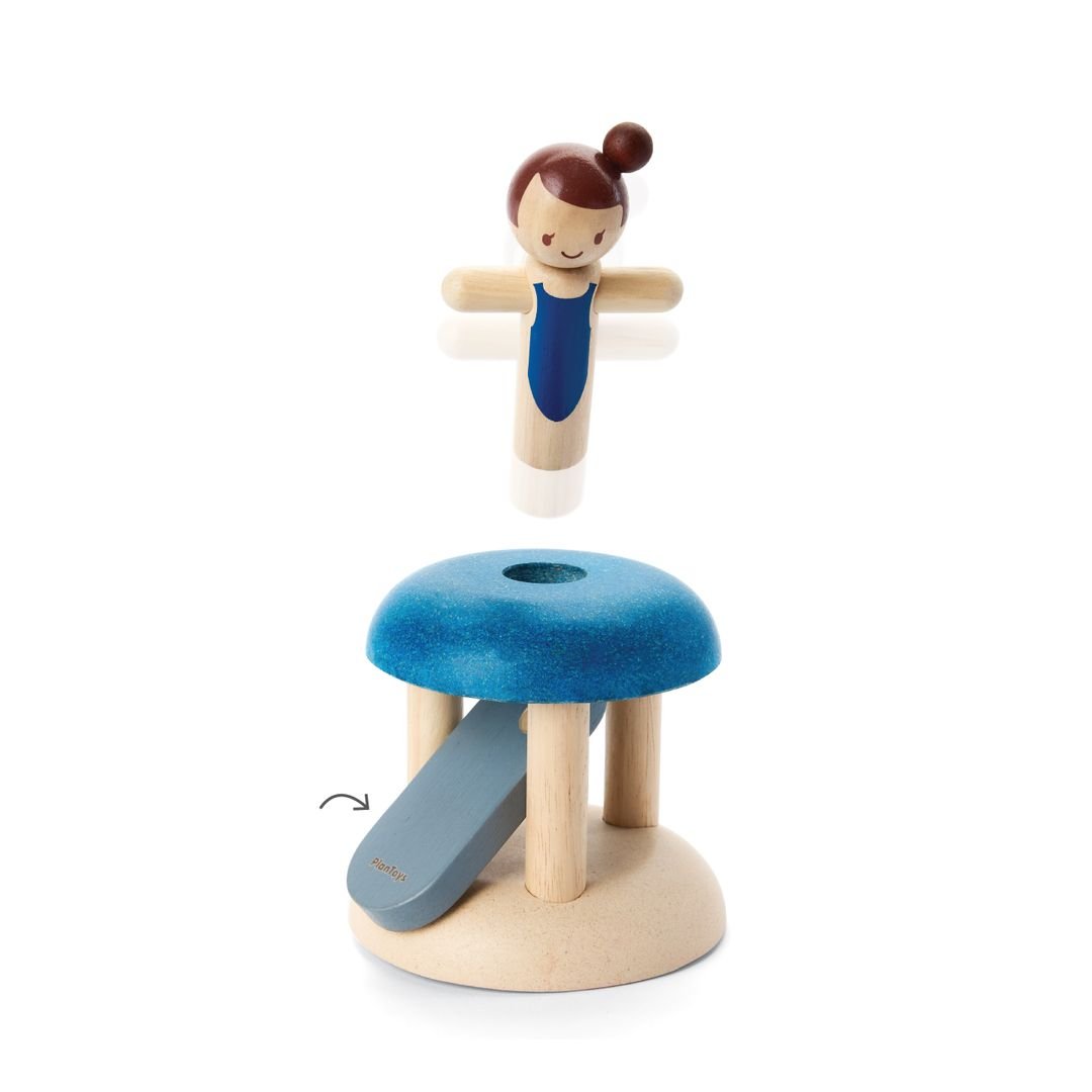 Jumping Gymnast - The Nurturing Nook