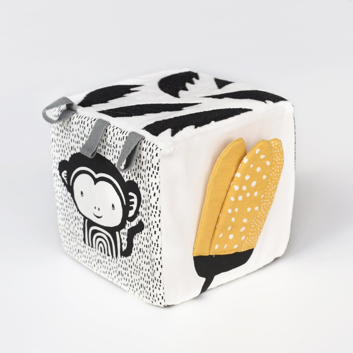 Jungle animals soft block – sensory play for curious babies - The Nurturing Nook