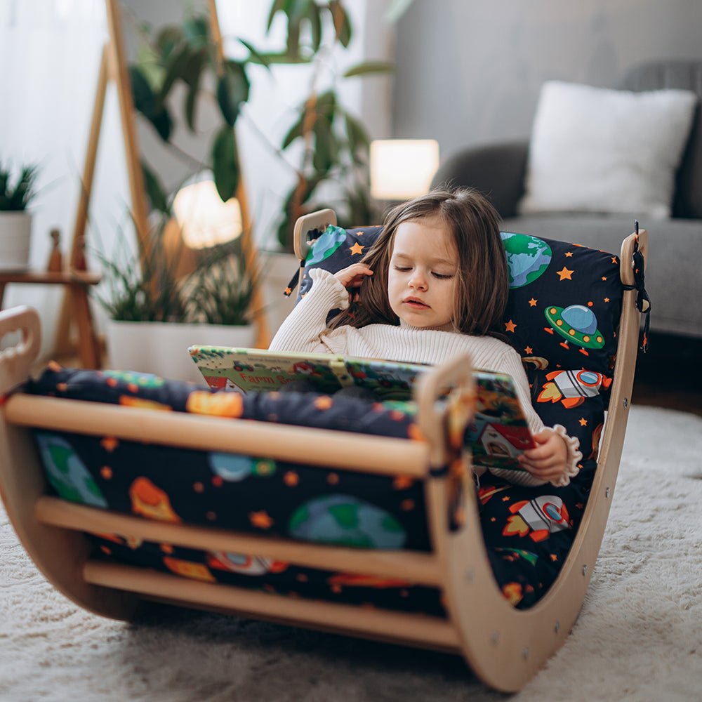 Large climbing arch – with pillow or tent - The Nurturing Nook
