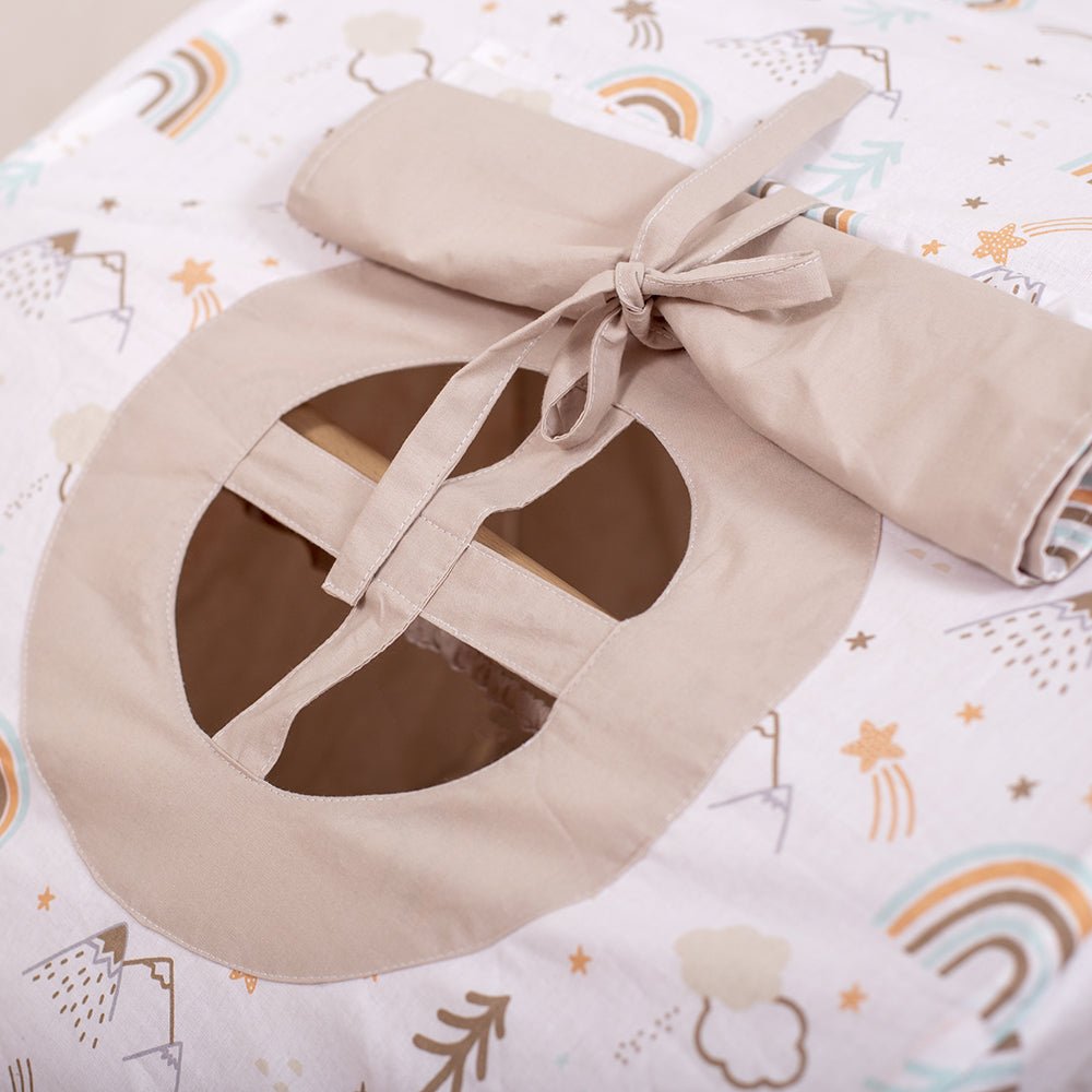Large climbing arch – with pillow or tent - The Nurturing Nook