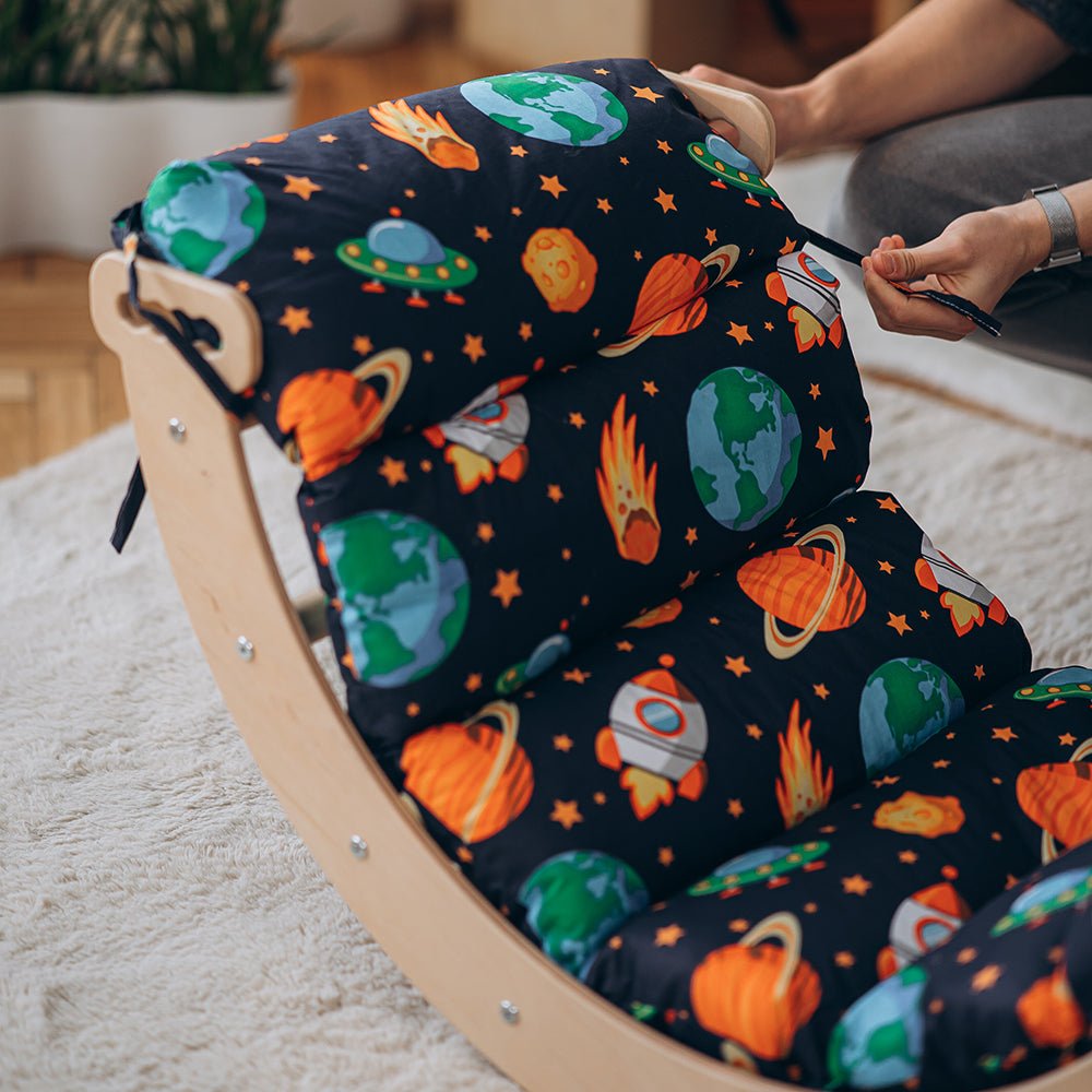 Large climbing arch – with pillow or tent - The Nurturing Nook