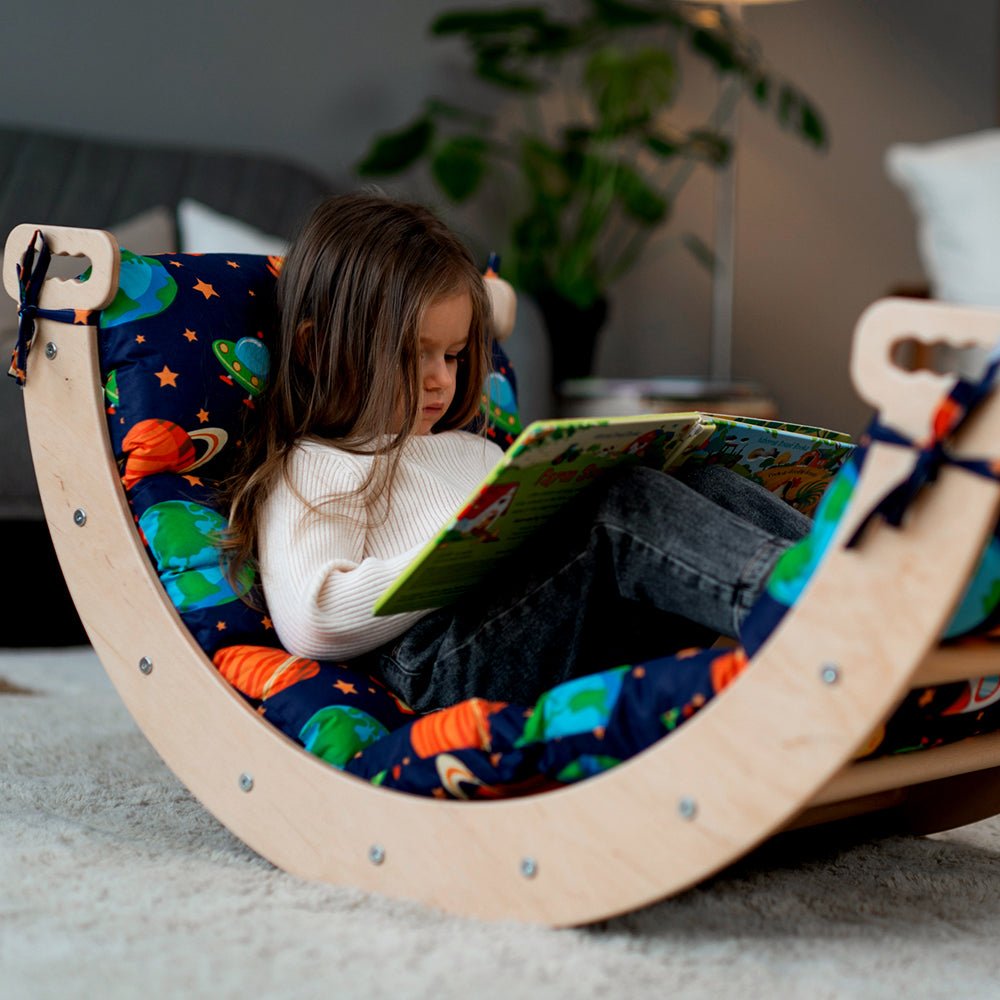 Large climbing arch – with pillow or tent - The Nurturing Nook