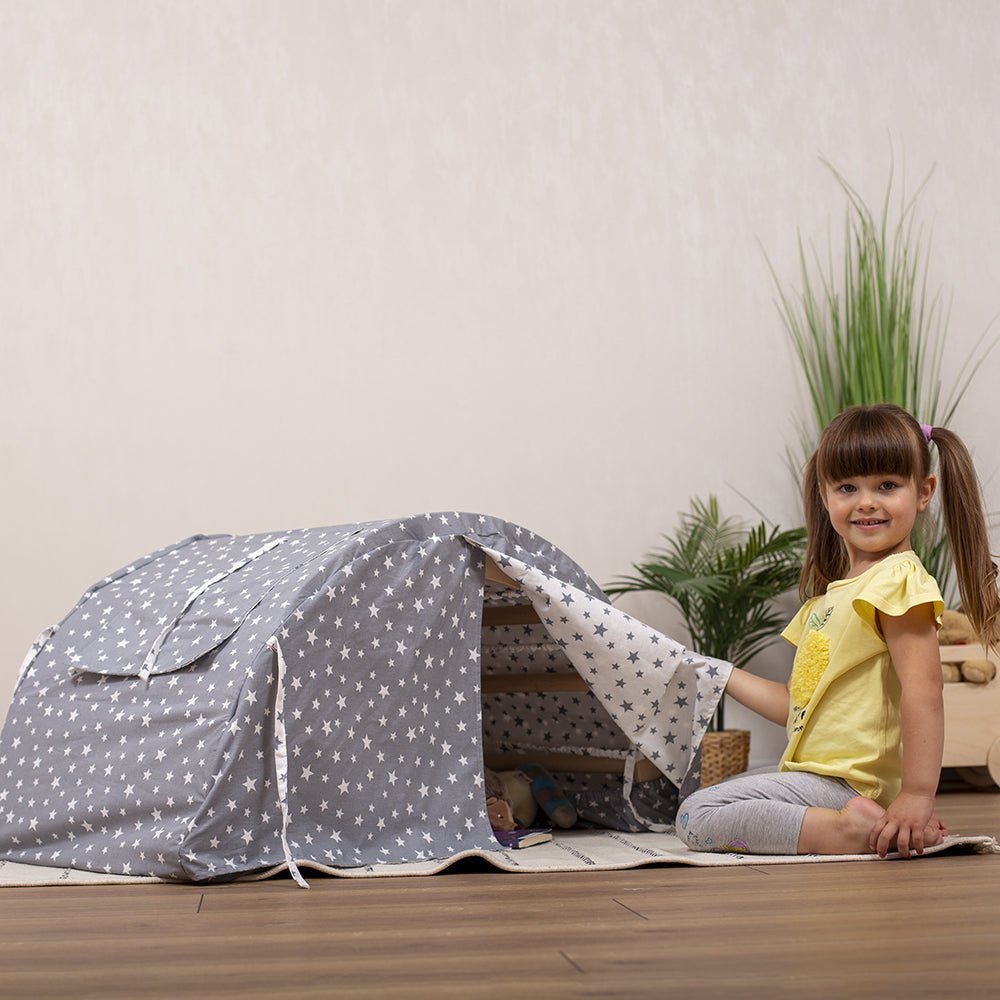 Large climbing arch – with pillow or tent - The Nurturing Nook