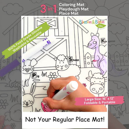 Large Silicone Creativity Mat