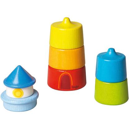 Lighthouse Wooden Rainbow Stacker - The Nurturing Nook