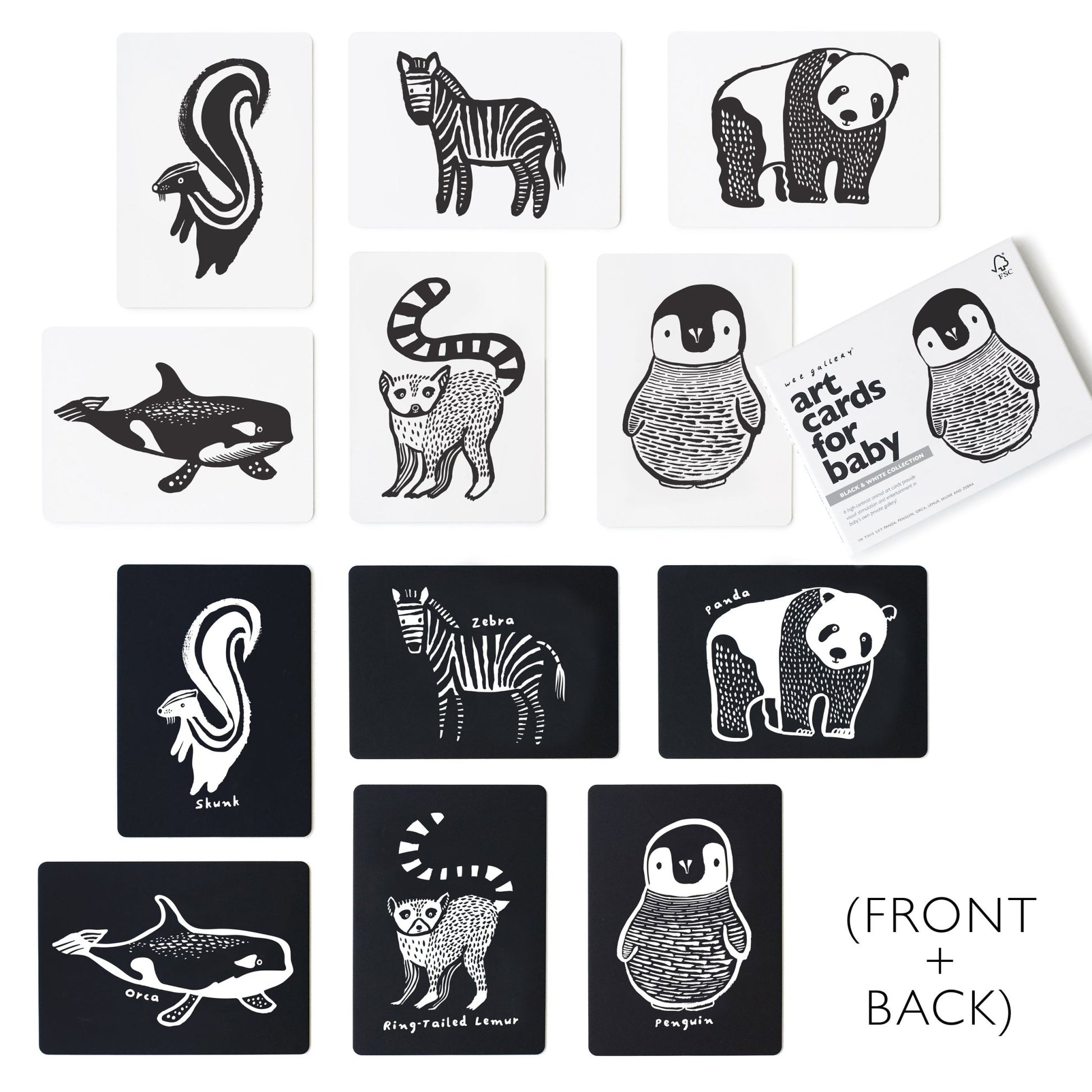 Little naturalist gift set – zebra + panda - The Nurturing Nook