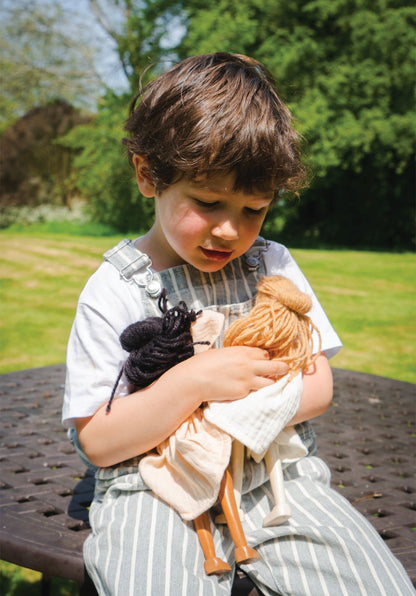 Lola Wooden Doll - The Nurturing Nook