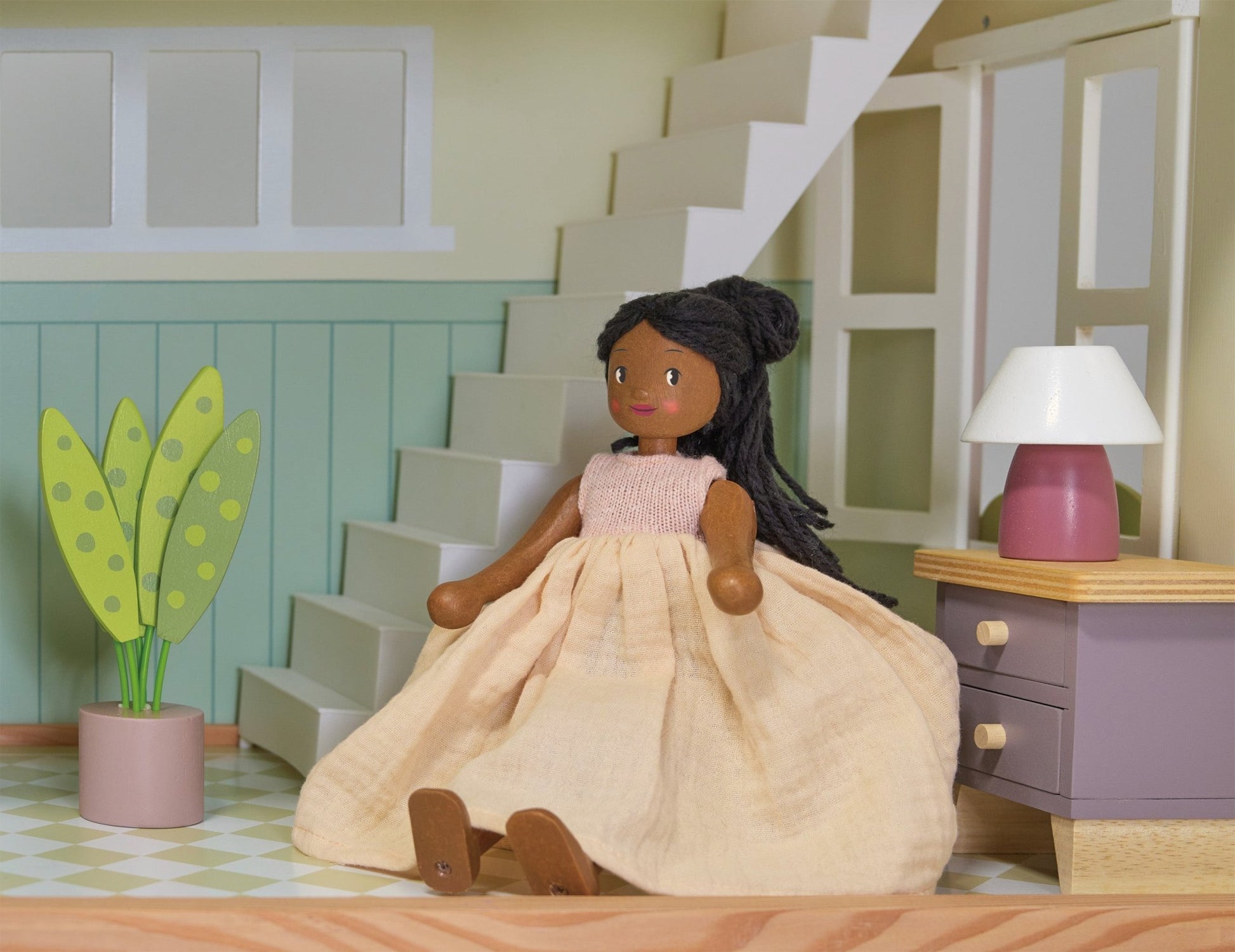 Lola Wooden Doll - The Nurturing Nook