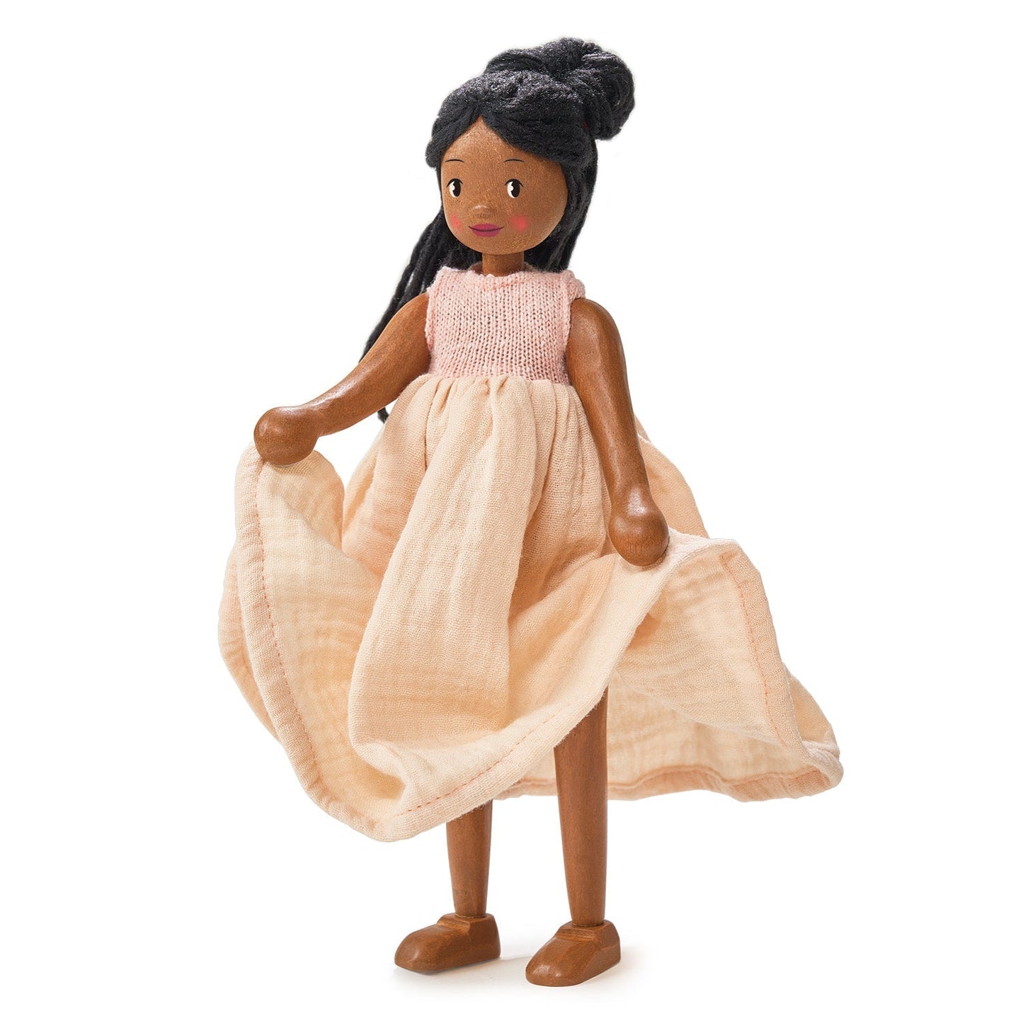 Lola Wooden Doll - The Nurturing Nook