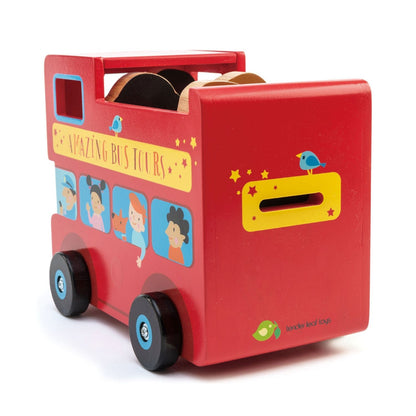 London Bus Money Box - The Nurturing Nook