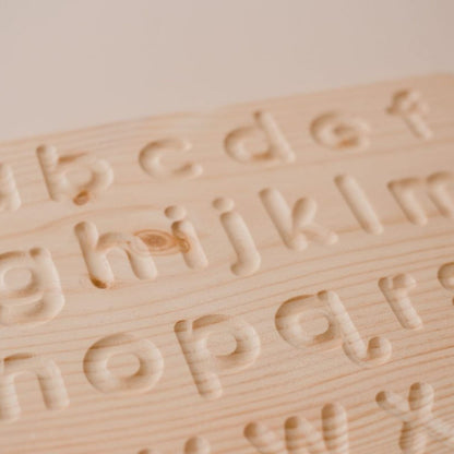 Lower Case Letter Tracing Board - The Nurturing Nook