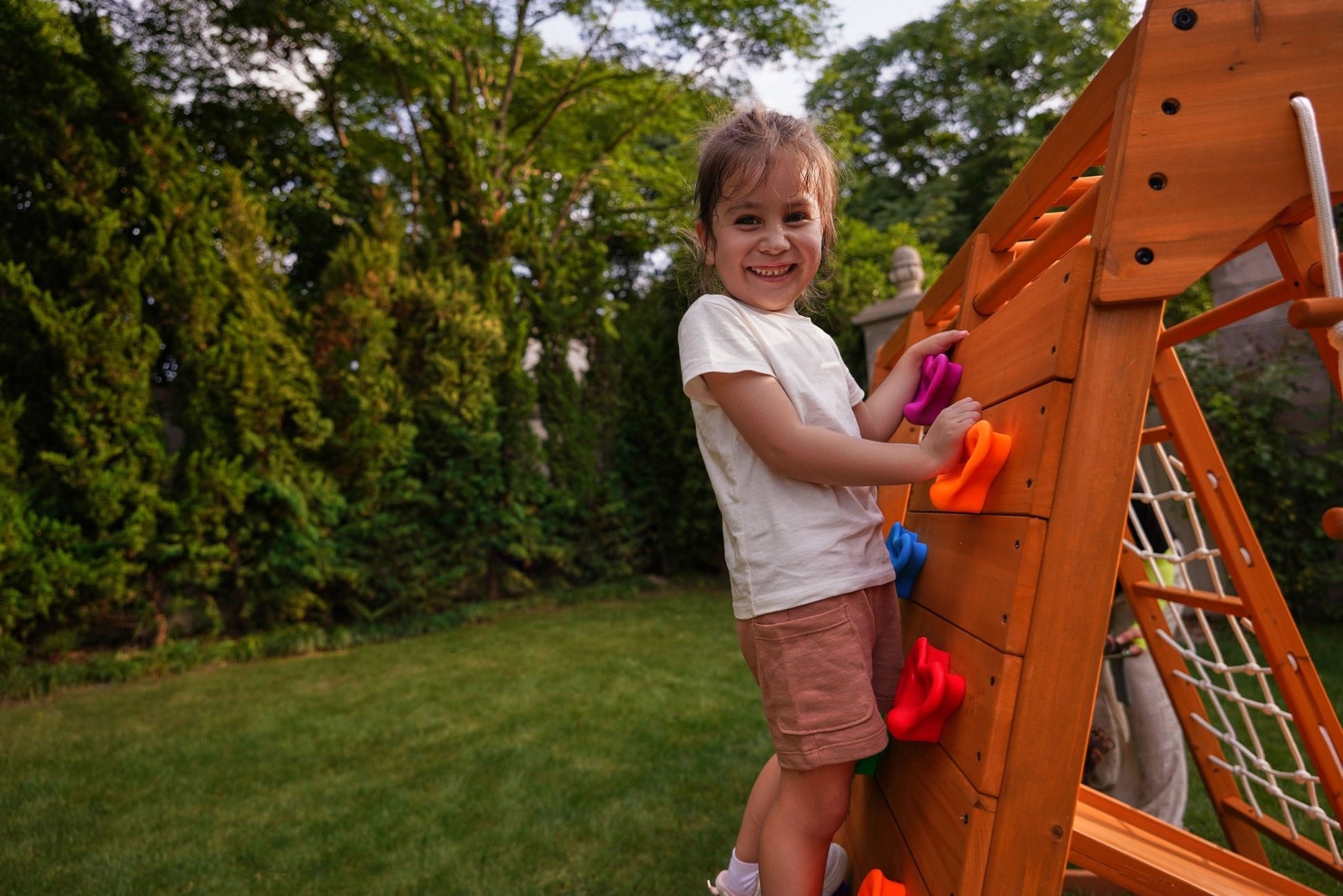 Magnolia 7 - in - 1 wooden playset - indoor & outdoor - The Nurturing Nook