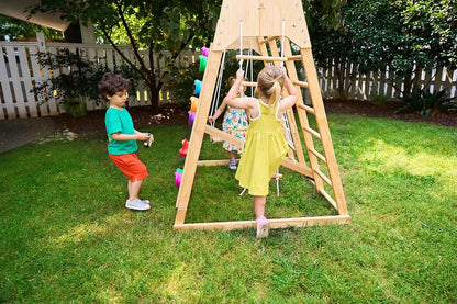 Magnolia 7 - in - 1 wooden playset - indoor & outdoor - The Nurturing Nook