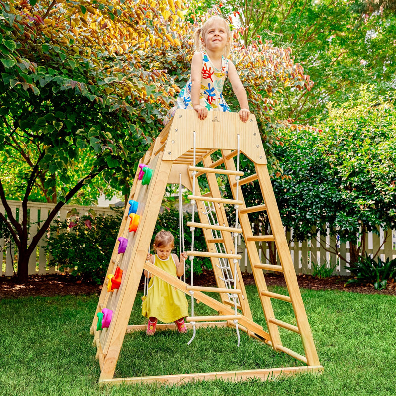 Magnolia 7-in-1 wooden playset - indoor & outdoor