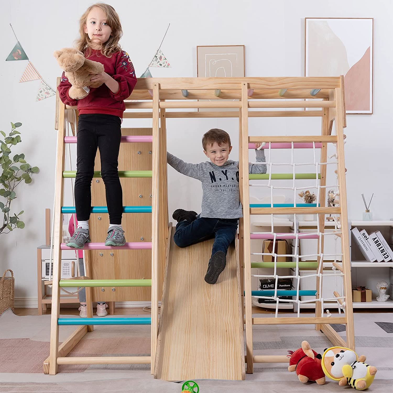 Magnolia - Real Wood 7 - in - 1 Playset - The Nurturing Nook