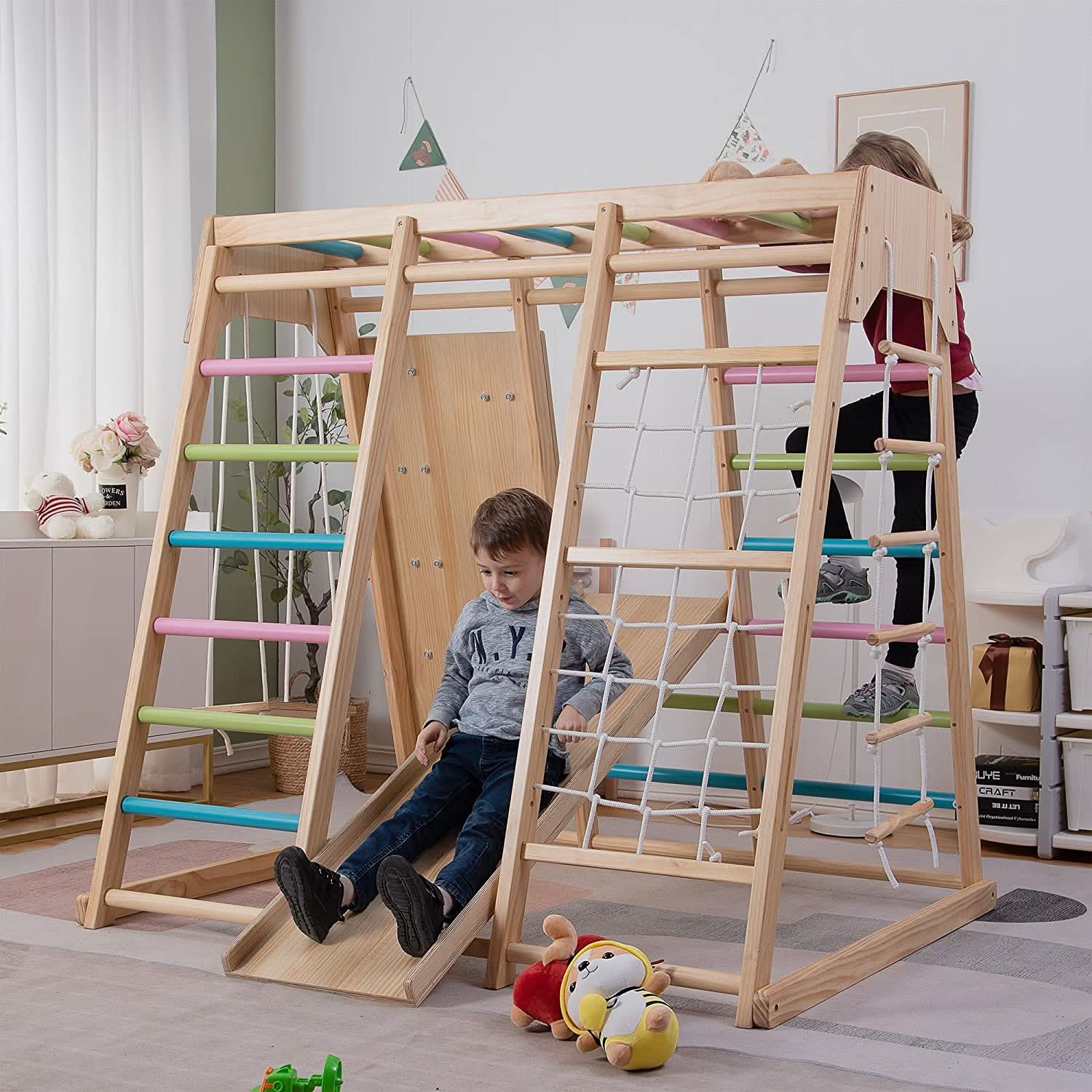 Magnolia - Real Wood 7 - in - 1 Playset - The Nurturing Nook