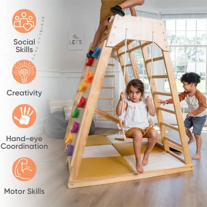 Magnolia - Real Wood 7 - in - 1 Playset - The Nurturing Nook