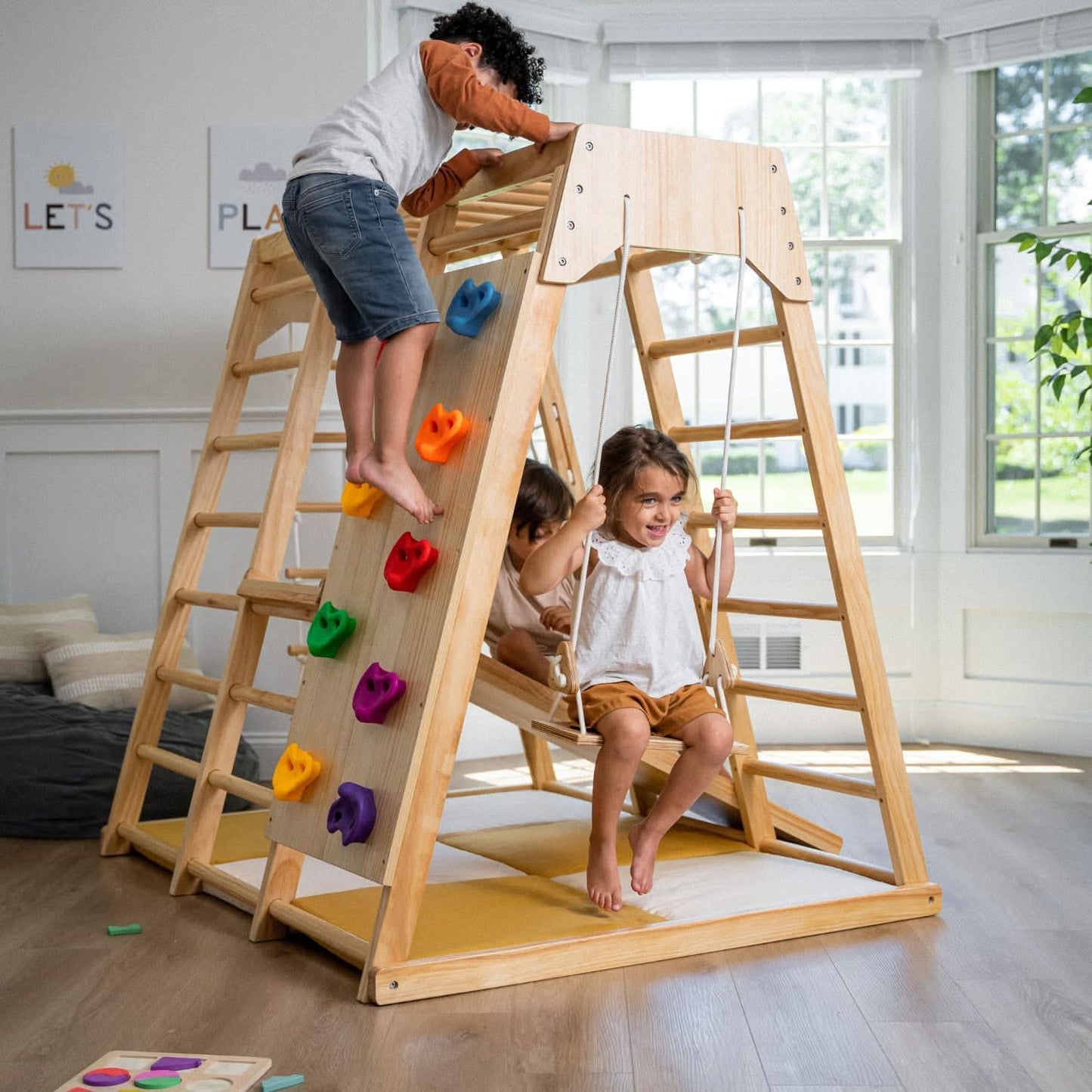Magnolia - Real Wood 7 - in - 1 Playset - The Nurturing Nook