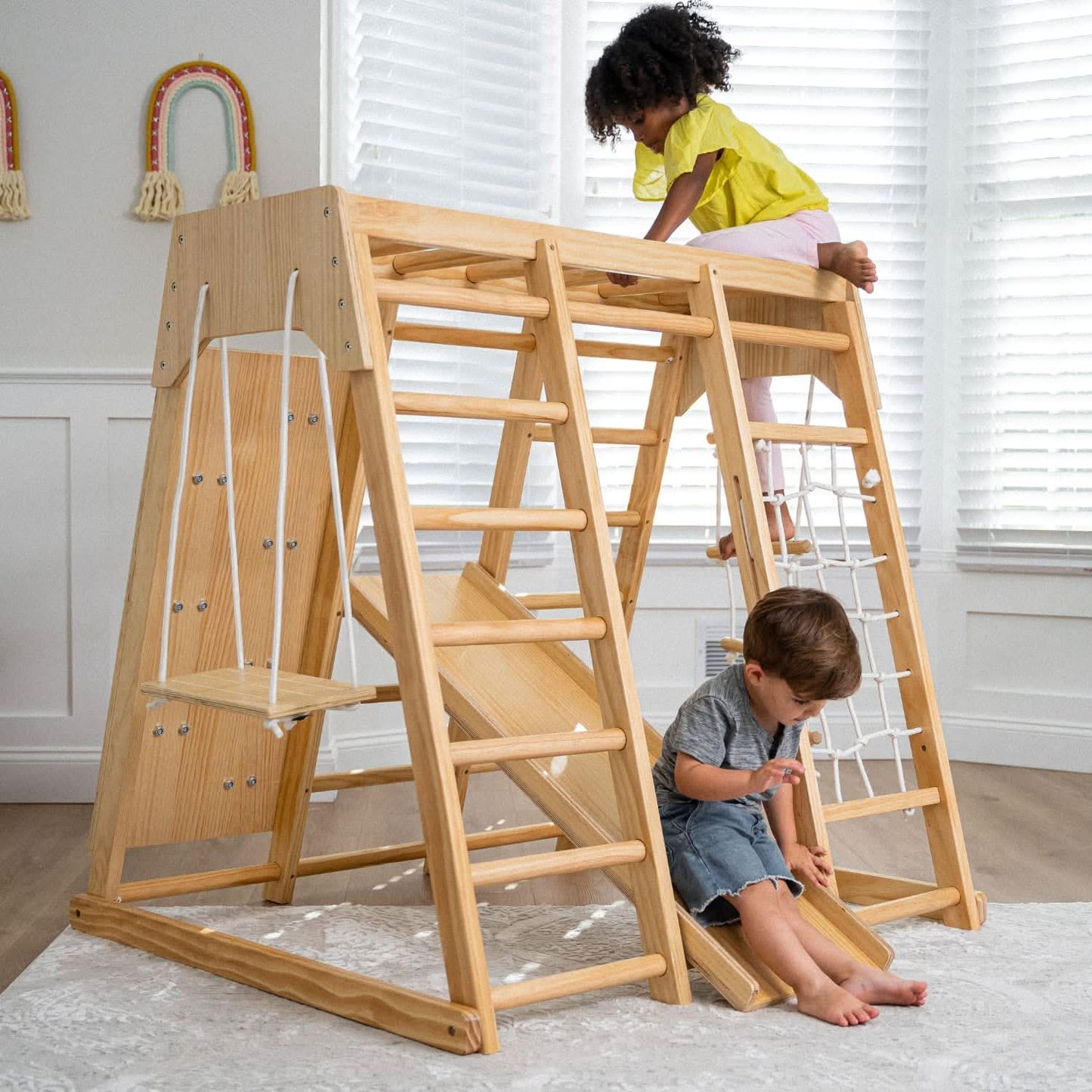 Magnolia - Real Wood 7 - in - 1 Playset - The Nurturing Nook