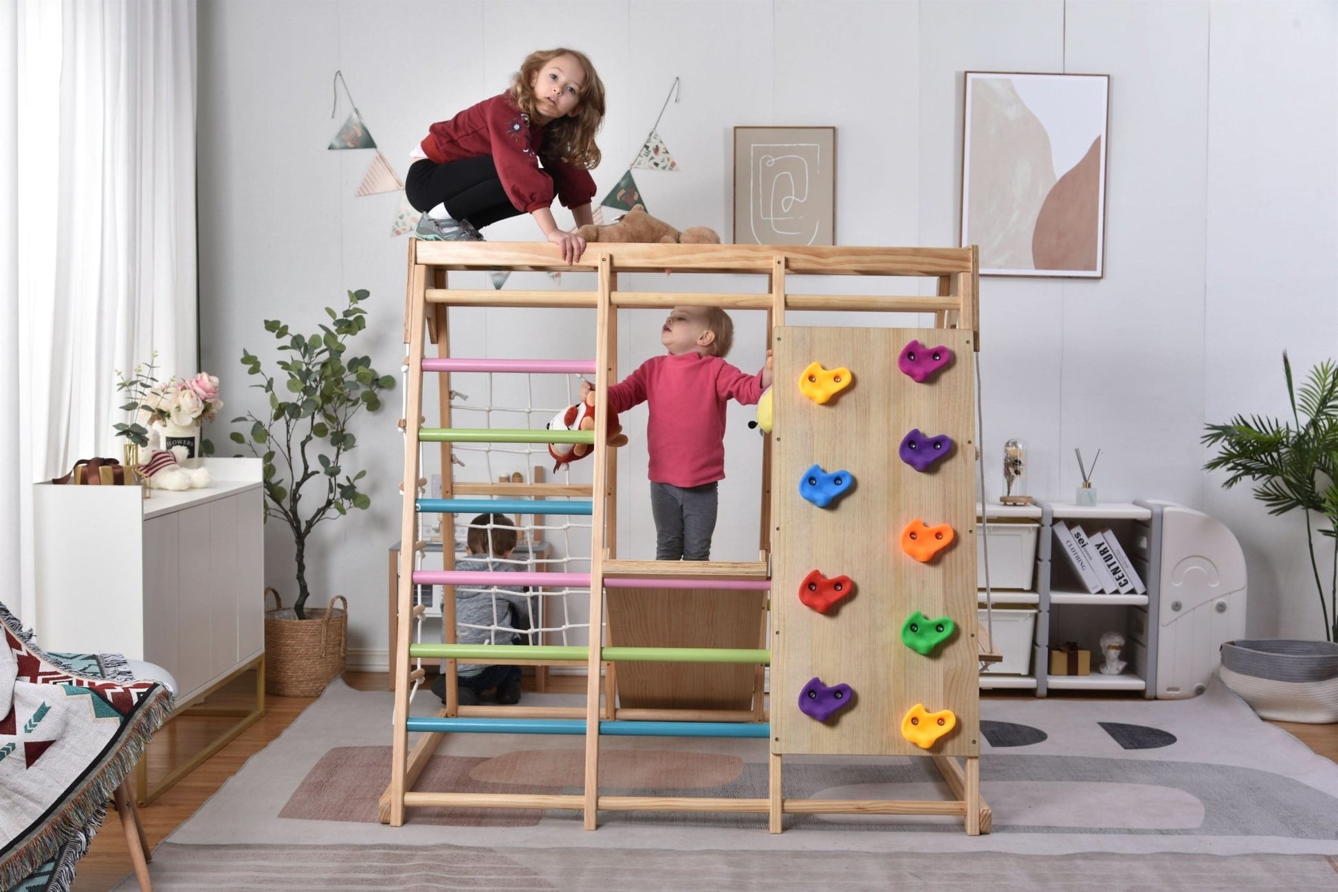 Magnolia - Real Wood 7 - in - 1 Playset - The Nurturing Nook