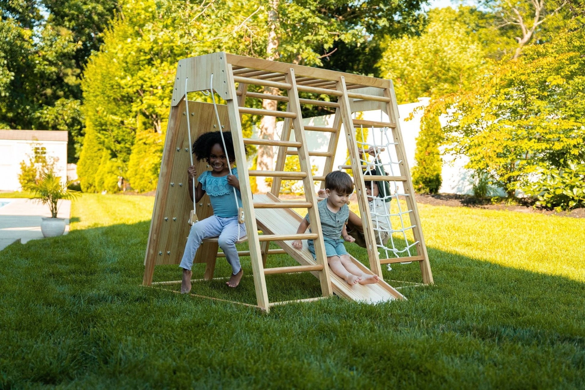 Magnolia - Real Wood 7 - in - 1 Playset - The Nurturing Nook