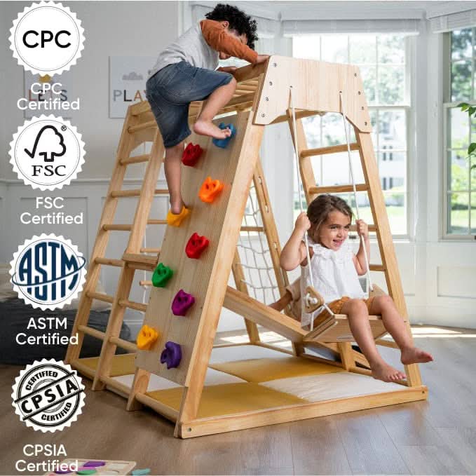 Magnolia - Real Wood 7 - in - 1 Playset - The Nurturing Nook
