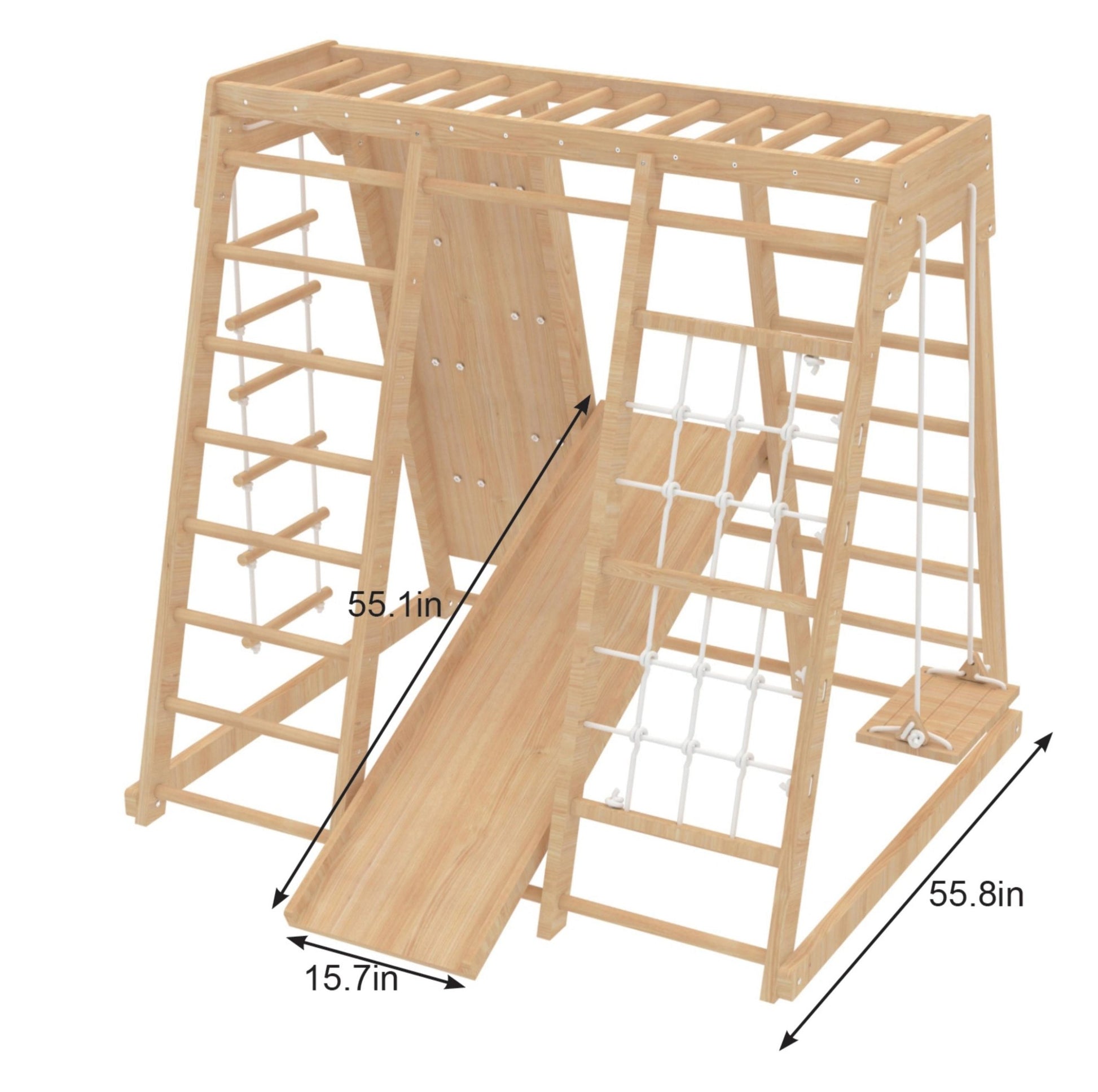Magnolia - Real Wood 7 - in - 1 Playset - The Nurturing Nook