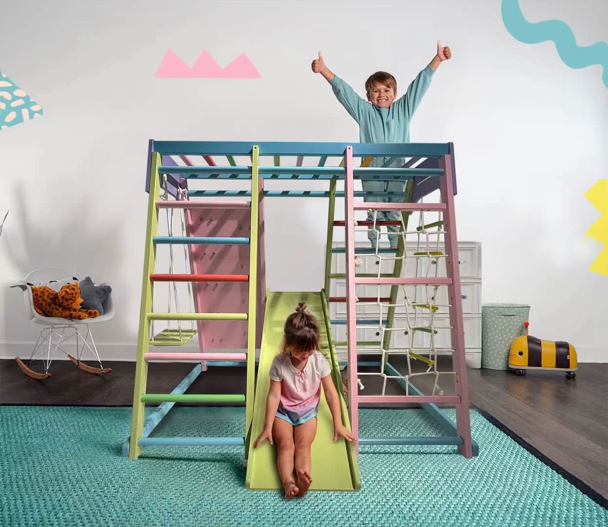 Magnolia - Real Wood 7 - in - 1 Playset - The Nurturing Nook