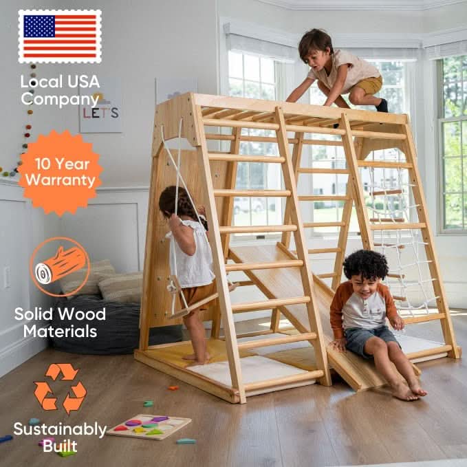 Magnolia - Real Wood 7 - in - 1 Playset - The Nurturing Nook