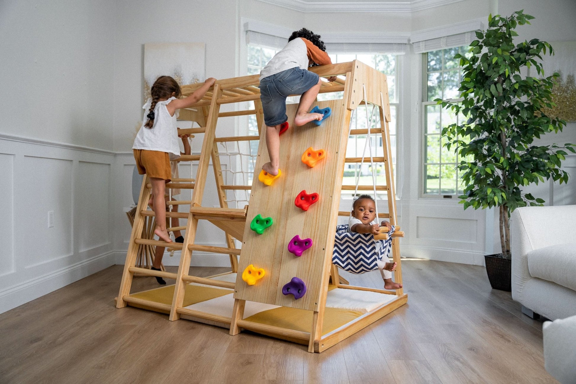 Magnolia - Real Wood 7 - in - 1 Playset - The Nurturing Nook