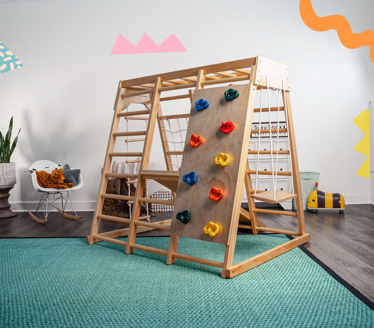 Magnolia - Real Wood 7 - in - 1 Playset - The Nurturing Nook