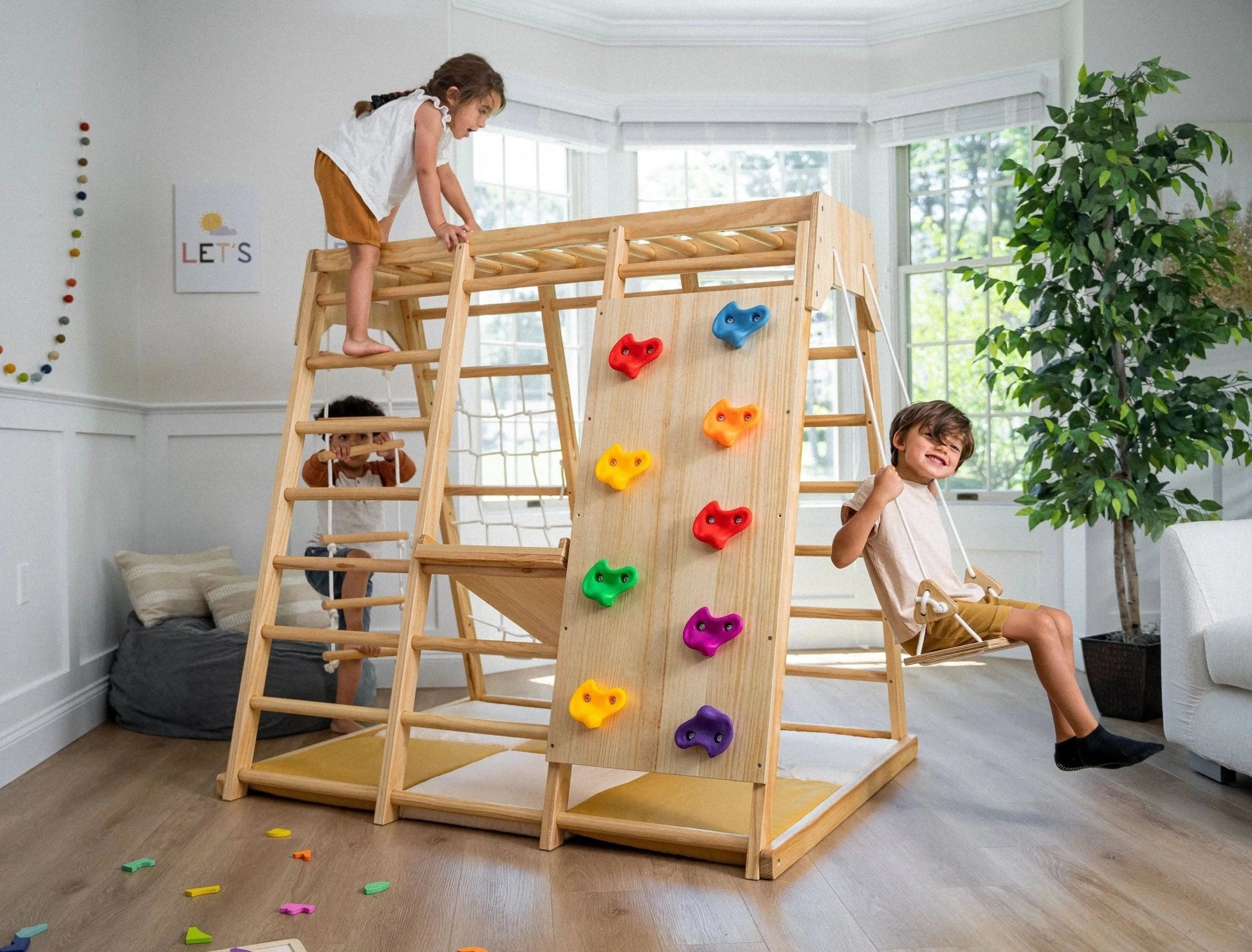 Magnolia - Real Wood 7 - in - 1 Playset - The Nurturing Nook